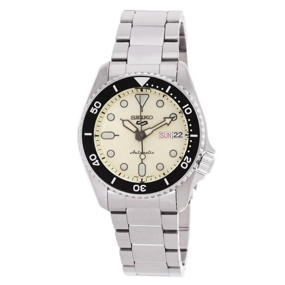 FX04898B NWT Seiko Fashion Men's Automatic Steel Authentic Watch - Picture 1 of 3